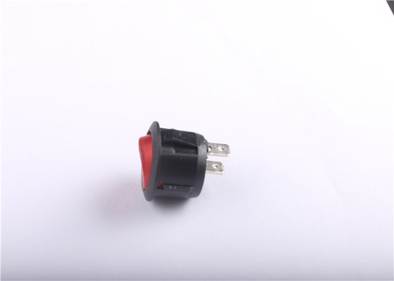 Inverseur à rappel rond de bouton poussoir