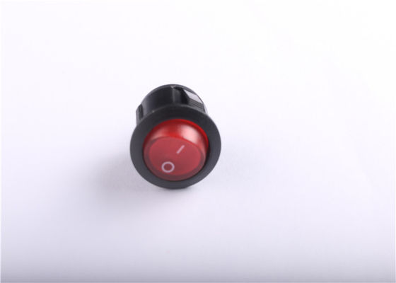 Inverseur à rappel rond de bouton poussoir
