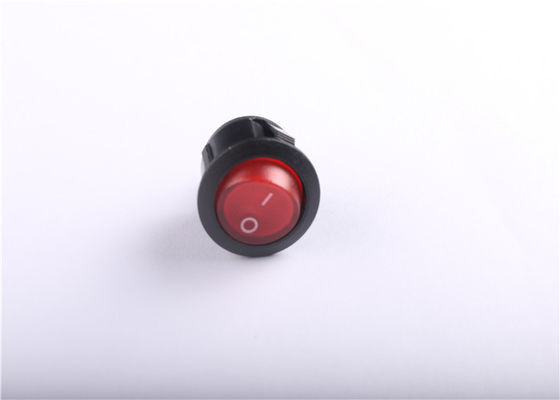 Inverseur à rappel rond de bouton poussoir